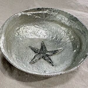 Delia Pewter Trinket / Ring / Jewelry Bowl from Newfoundland